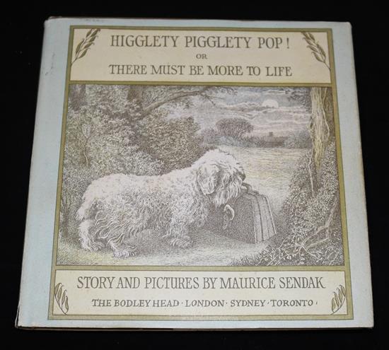 Higgelty Pigglety Pop Or Must Be More to Life, story book and pictures by Maurice Sendak